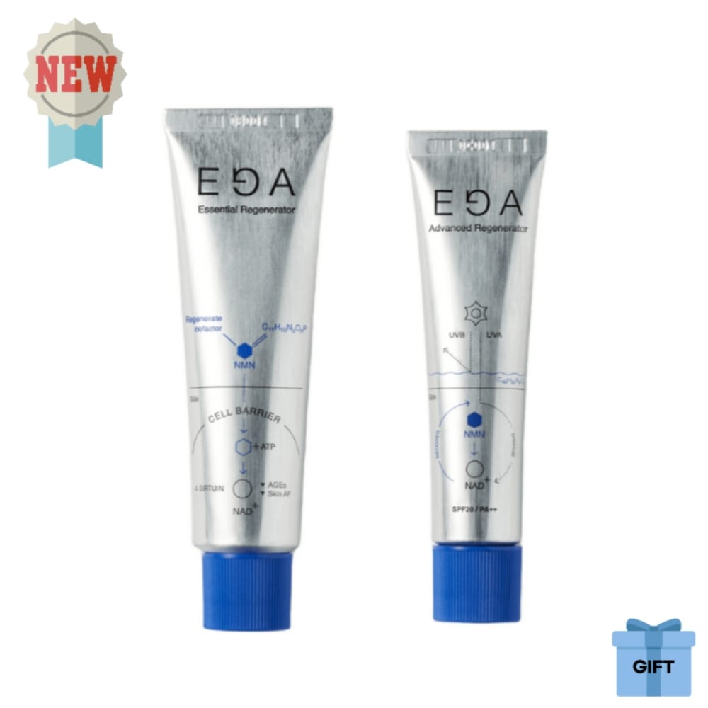 エガリ ジェネレーター ハンドクリーム セット(エッセンシャル/アドバンスド)/無香ハンドクリーム 機能性/屋内用 屋外用/エイジングケア