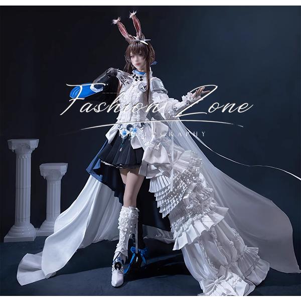 明日方舟 Arknights アークナイツ 風 アーミヤ 万千の宇宙の中で コスプレ衣装 ウィッグ 靴 cosplay ハロウィン 演出服 変装