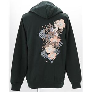 驚愕の10柄 まっちゃん愛用ブランド 語れる立体和柄パーカー 桜波兎 L 5,553円