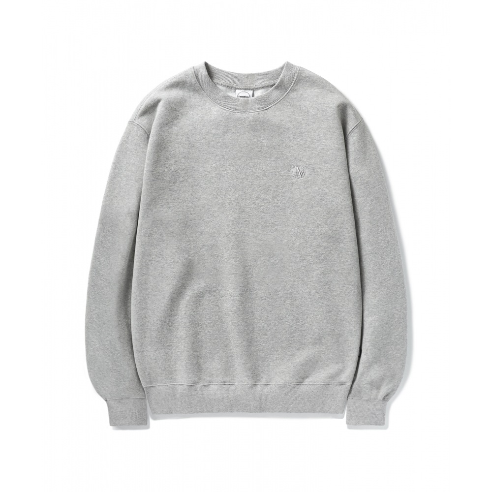 MINIMALPROJECT サークル ロゴ オーバーフィット マンツーマン MMT130 [GRAY]