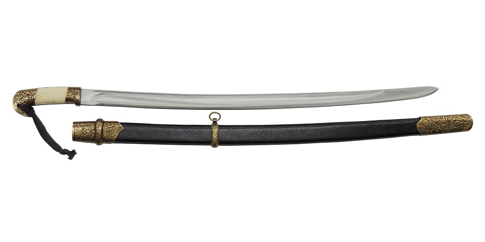 模造刀 コサックサーベル ゴールド DENIX デニックス 98cm Qoo10] 模造刀 コサックサーベル ゴールド DE : ホビー・コスプレ
