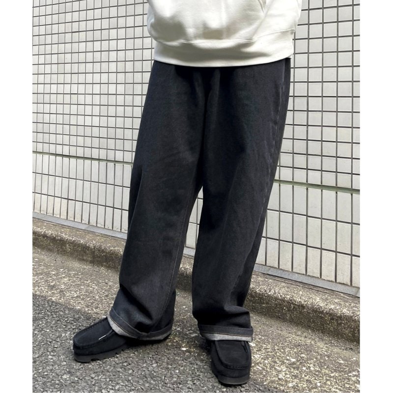 ワイドストレート デニムパンツ / セットアップ可能