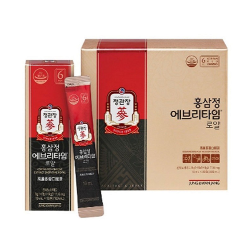 紅蔘亭 エブリタイム ロイヤル 10ml x 30包 / 紅蔘スティック / 健康食品