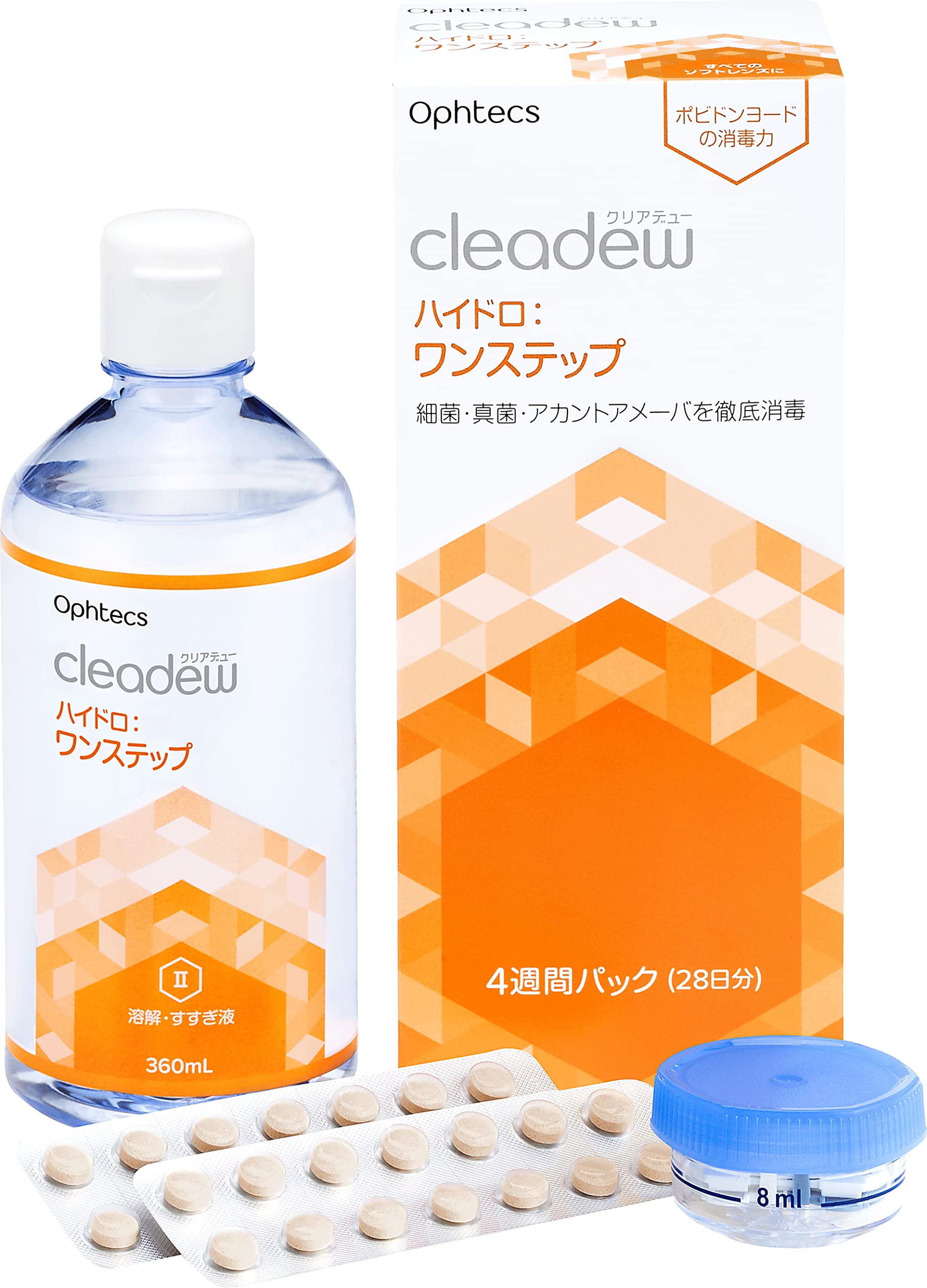Cleadew オフテクス クリアデュー ハイドロ ワンステップ 28日分x12本セット