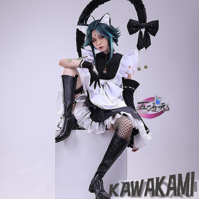 2026新品販売 三分妄想　原神　コスプレ　ショウ　メイド服　衣装　ウィッグ　追加可能