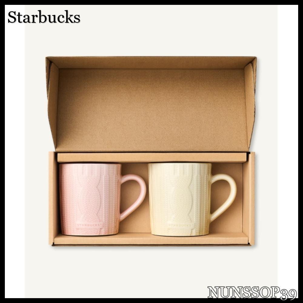 Starbucks Winter Buddy Week Knit Mug Set 2P 1003045