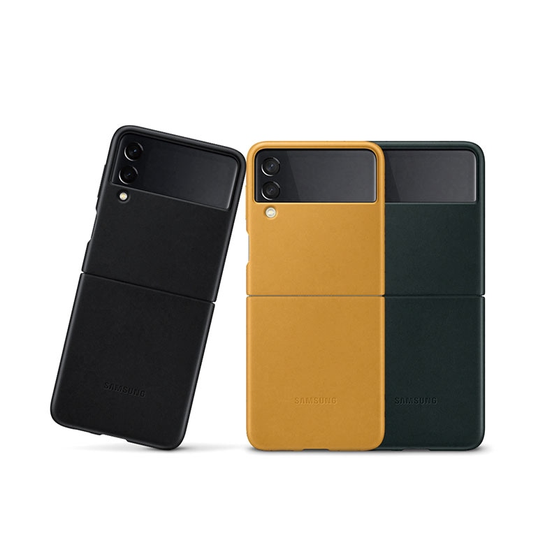 EF-VF711L galaxy z flip 3 Leather cover