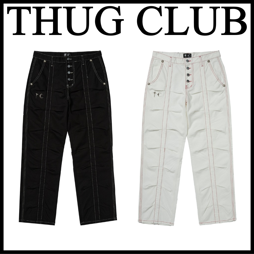 【Thug Club】 Line GOB pants [正規品] THUGCLUB サグクラブ 韓国 パンツ メンズ