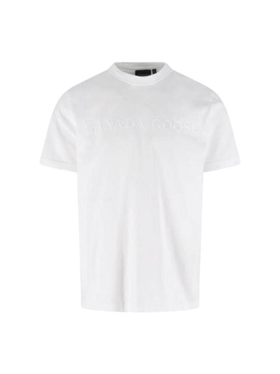CANADA GOOSE Men T-Shirts 1339M19227 White