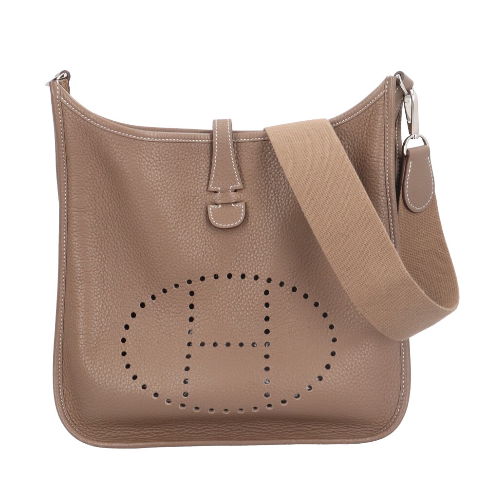 エルメス エヴリンIIIPM ショルダーバッグ トリヨンクレマンス ベージュ HERMES 中古 美品