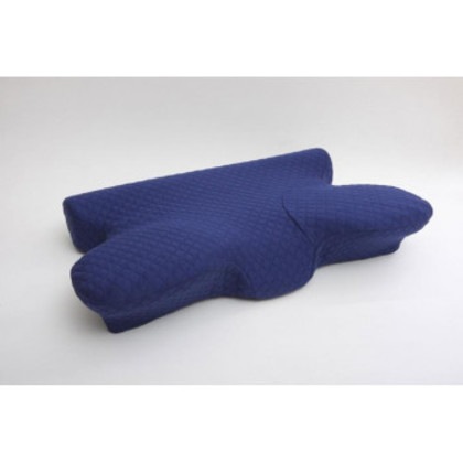 いびき軽減低反発枕 ネイビー 約64×35cm 1193440372416