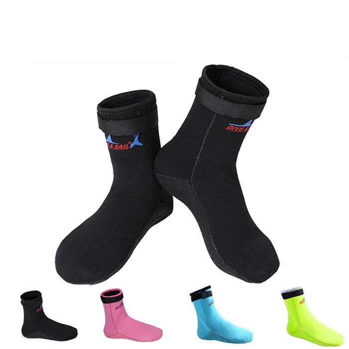 ウェットスーツ 水陸両 【7月の新作特典】ダイビングソックス 練習用 4colors XL 男女兼用 M XXL 裏底面には滑りにくいシャー 用 S L 裏地には保温性が高く着脱にストレスを感じない！