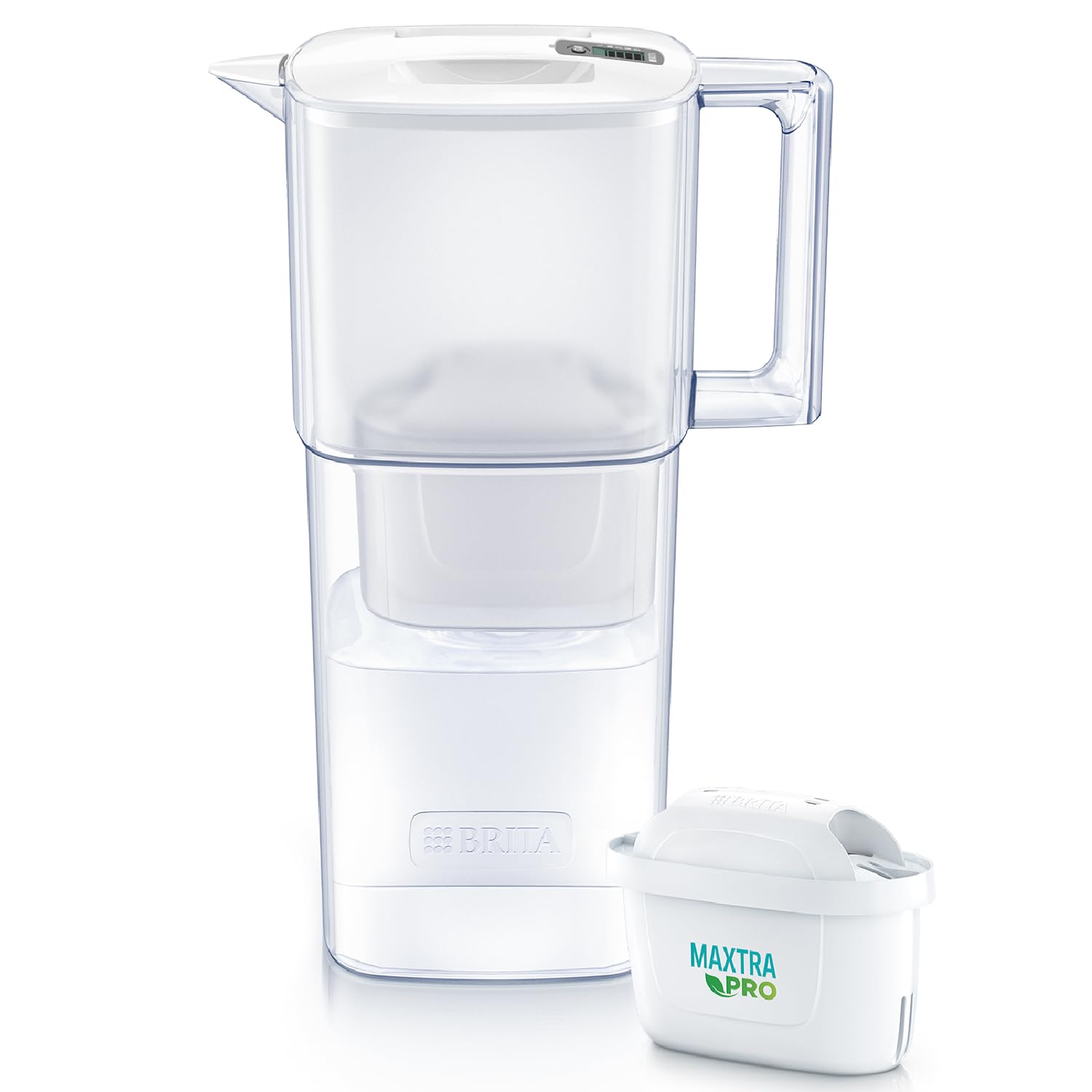 ブリタ 浄水器 ポット型 PFOS/PFOA除去試験済 ろ過水容量:1.15L(全容量:2.2L)【日本正規品】リクエリ マクストラプロ ピュアパフォーマンス カートリッジ 1個付