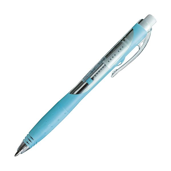 （まとめ）コクヨ 油性ボールペン（コロレー）0.7mm 黒（軸色：ブルー）F-VPR105B 1セット（5本）10セット