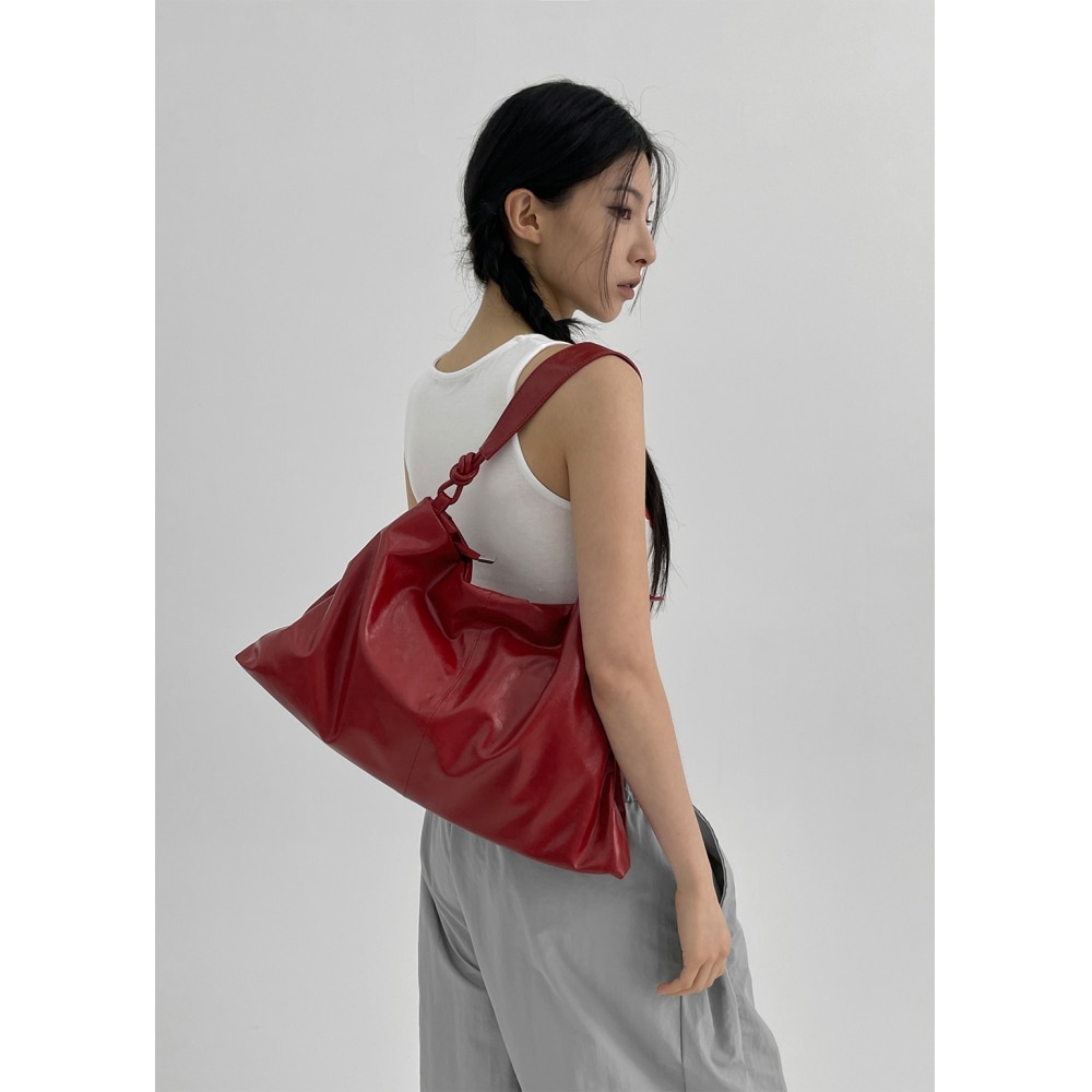 ブラックアップシューヒッチノットショルダーバッグ 6,053円