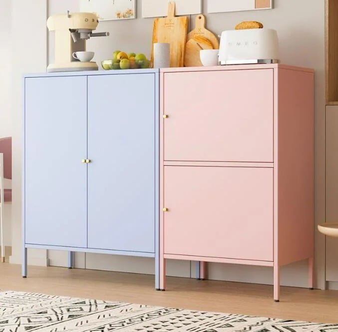 収納キャビネット　キャビネットリビングルーム バスルーム収納キッチンダイニングキャビネット家庭用フロア多層シンプル