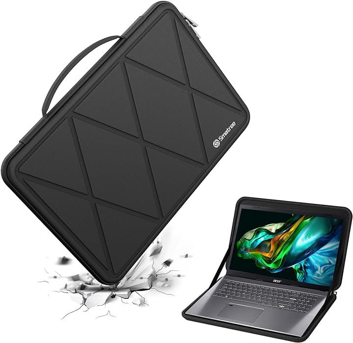 ハードEVA保護スリーブケース 15.6インチ Acer Aspire ノートパソコン - A515-58M-7570( Black, For Acer 15.6インチ（M85）) 7,981円