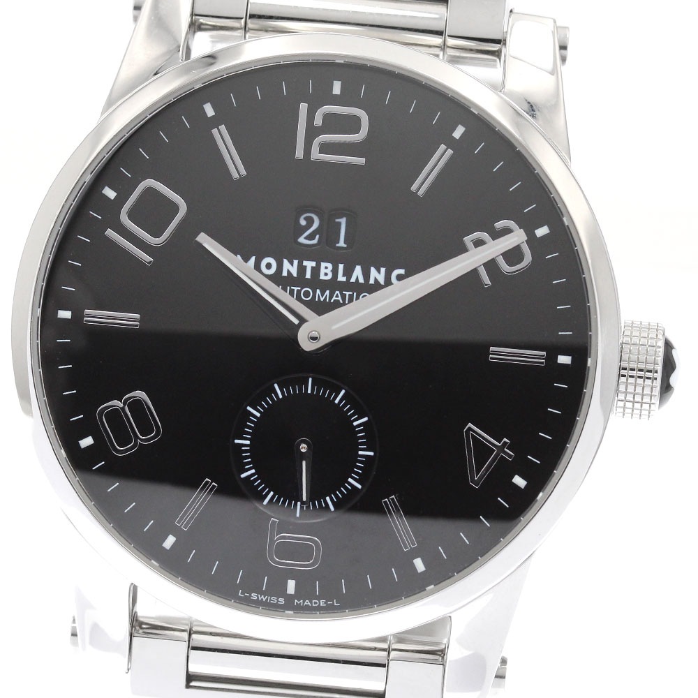 モンブラン MONTBLANC 7071 タイムウォーカー デイト スモールセコンド 自動巻き メンズ _934035【中古】