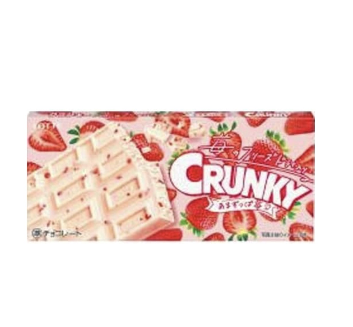 ロッテ クランキー あまずっぱ苺 1枚×10個