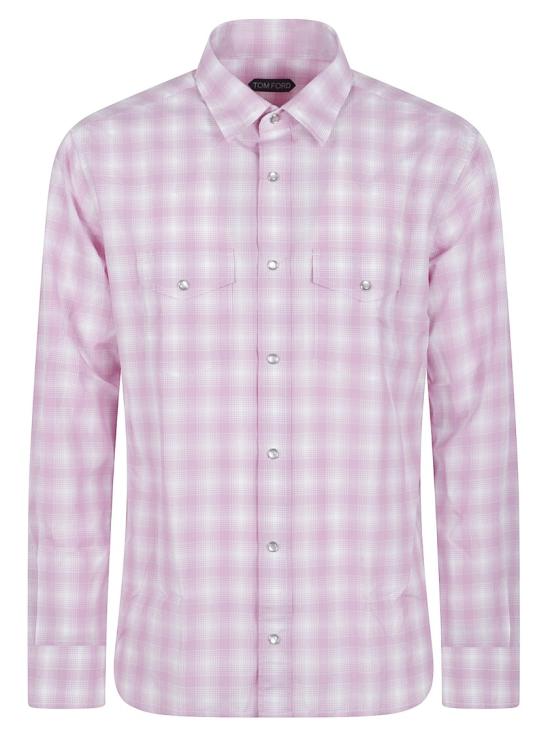TOMFORD Men Shirts HDS001FMC308WPC Purple