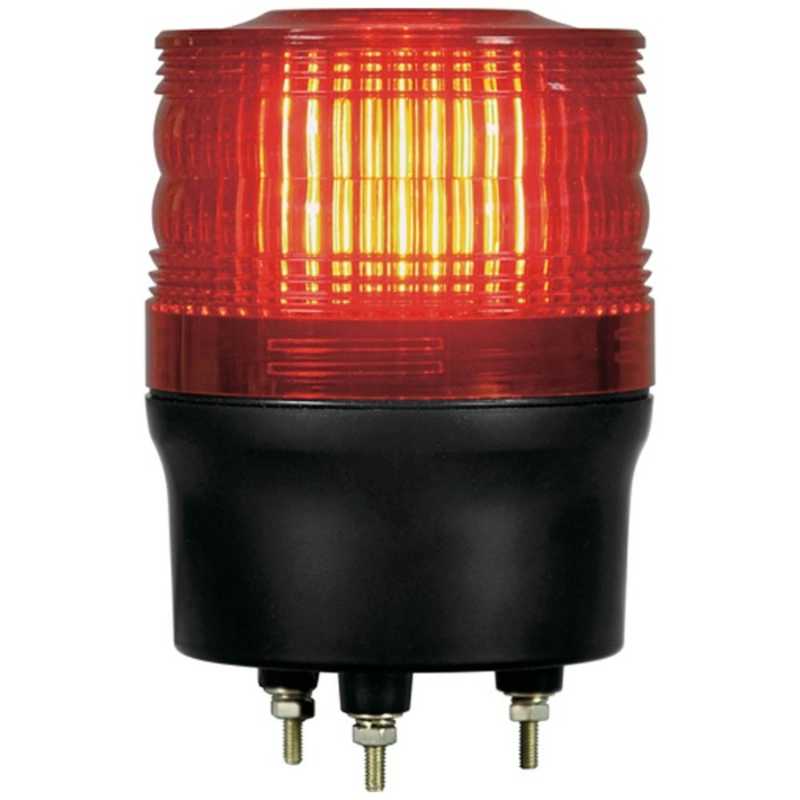 日惠製作所　NIKKEI ニコトーチ90 VL09R型 LED回転灯 90パイ 赤　VL09R-100NR