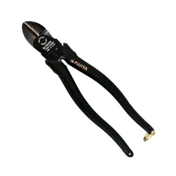 フジ矢 偏芯強力ニッパ（黒金） 700N－200BG 作業工具 ペンチ ニッパ ニッパ