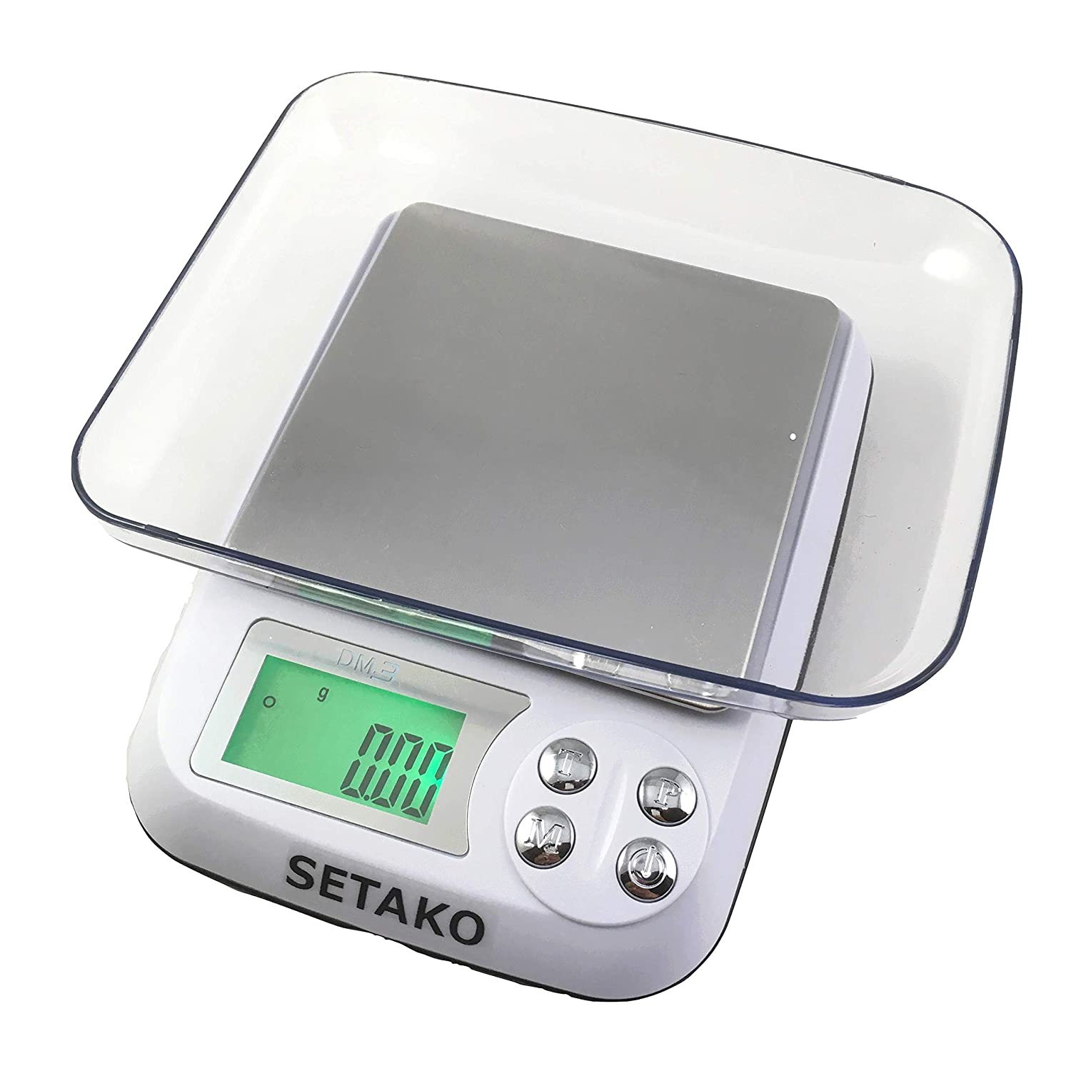 【本日限定価格】 SETAKO 日本語説明書付 電子秤 精密はかり キッチンスケール デジタルスケー