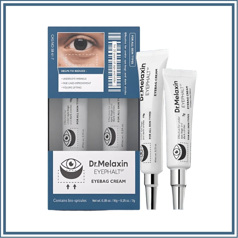 Dr.Melaxin アイパルト アイバッグ アイクリーム デュオ 10g＋7g シルク肌・肌再生・目元ハリ集中ケア 韓国再生アイケア