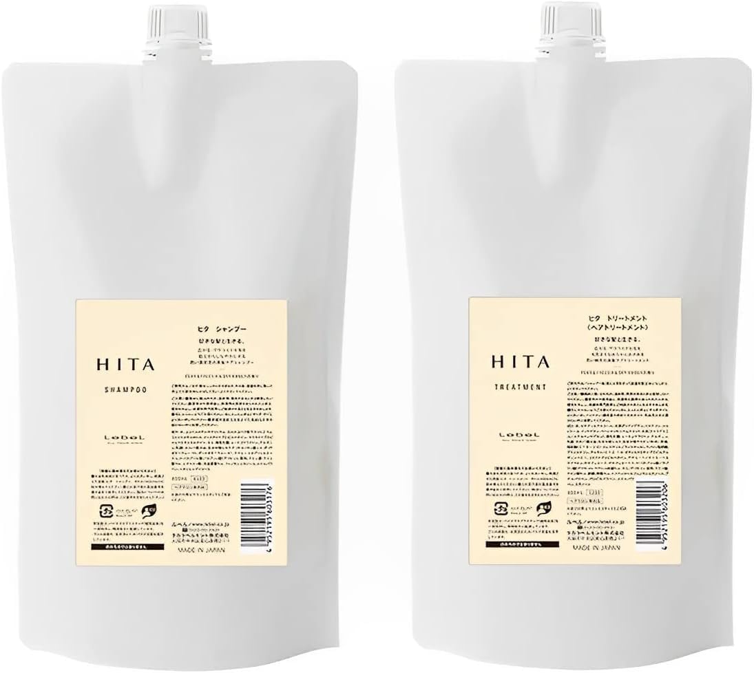 ルベル ヒタ HITA シャンプー 800mL ＆ トリートメント 800mL 詰替セット 5,328円