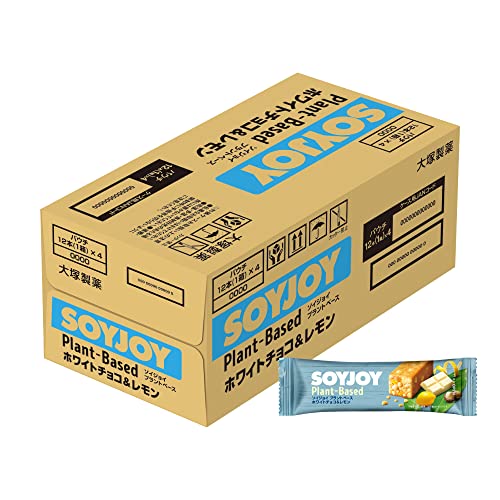 大塚製薬 ソイジョイ プラントベース ホワイトチョコ&レモン 25g×48個