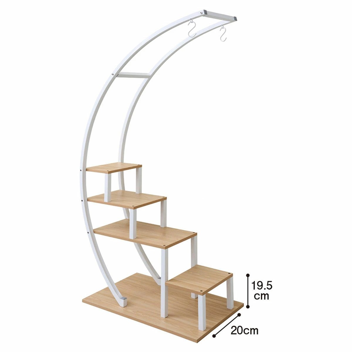 エントリーでポイント5倍！11月4日20:0011月11日1:59アーチ型プレイラック 高さ143cm ホワイト 1台 ラック プレイ 什器 陳列棚 陳列 業務用 商品棚 おしゃれ 店舗用 棚 イベン 10,281円