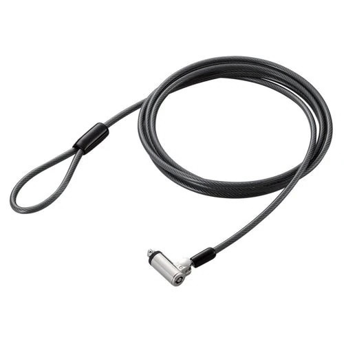 セキュリティワイヤー シリンダー錠 シリンダーサイズ直径11mm ESL-7T