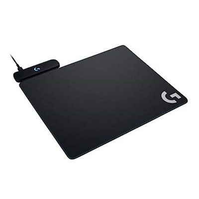 他サイト： Logicool G ゲーミングマウスパッド G-PMP-001 POWERPLAY ワイヤレス 充電 対応 ハード & クロス 2種類同梱 対の商品画像