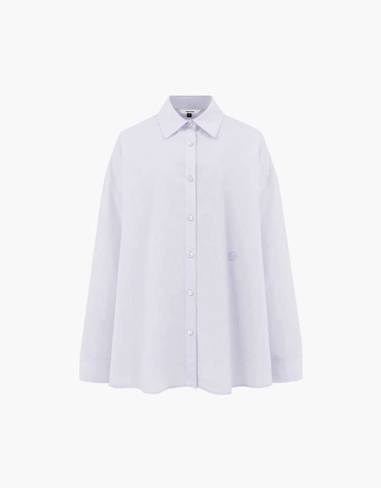 【DEPOUND】 OVERSIZED SHIRTS : LIGHT VIOLET