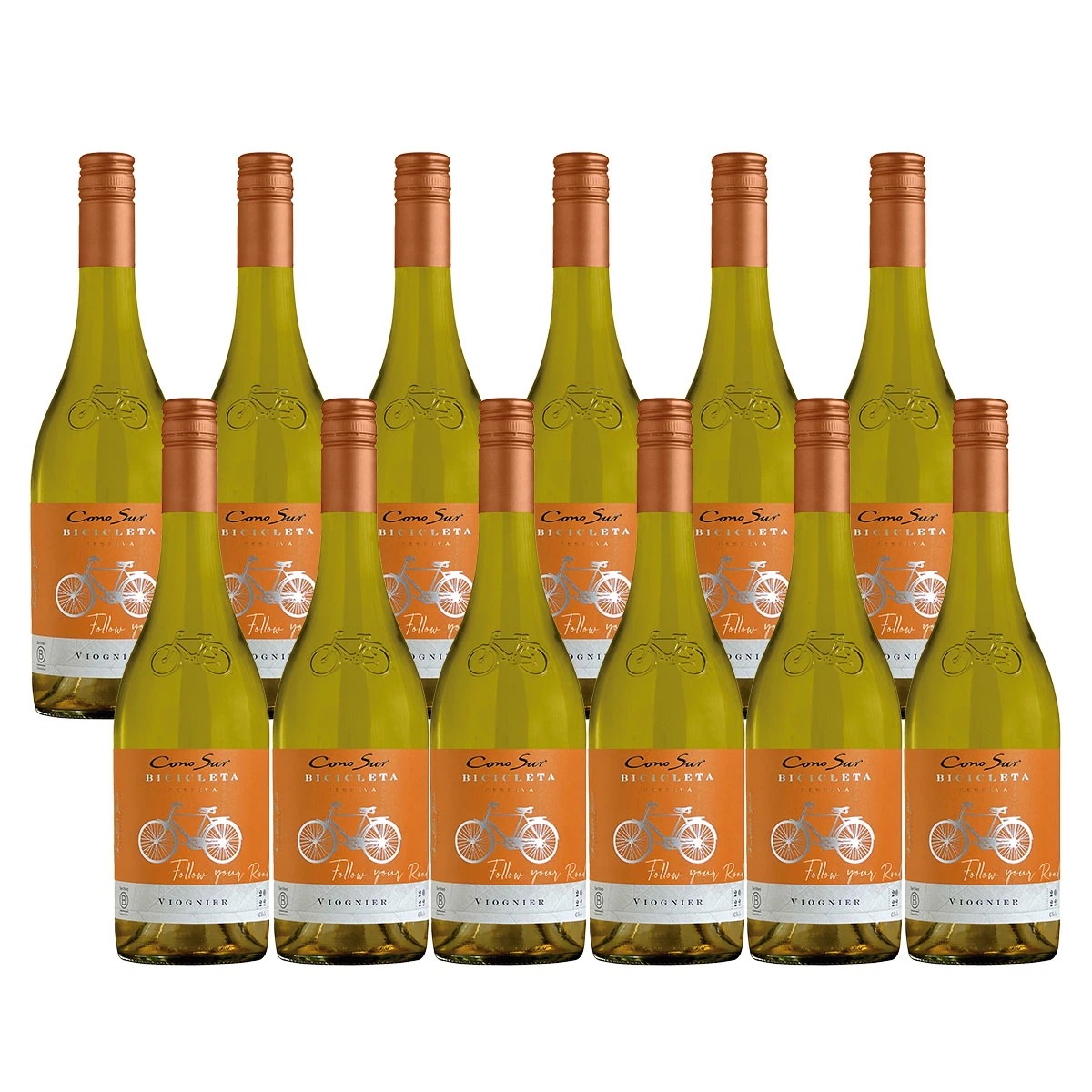 【ケース販売】コノスル ヴィオニエ ビシクレタ レゼルバ チリワイン 白 750ml12本