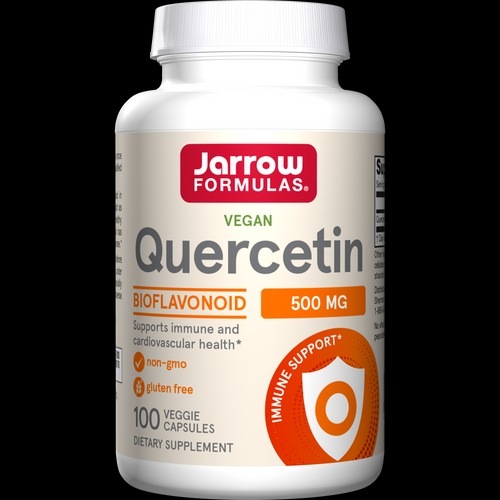 Jarrow ジャローQuercetin 500 MG 100錠 ベジタリアンカプセル