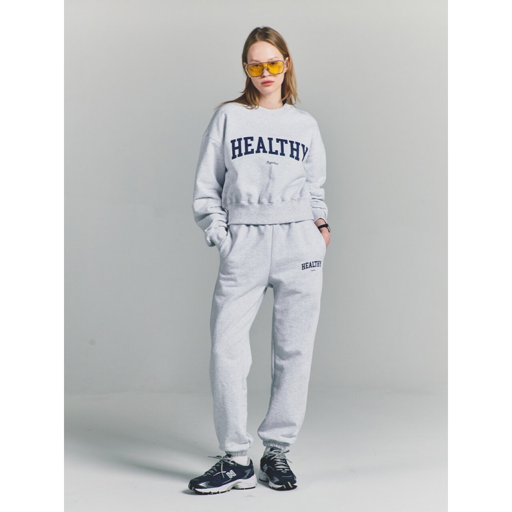 PAPERBOYクロップヘルシースウェットセットアップ