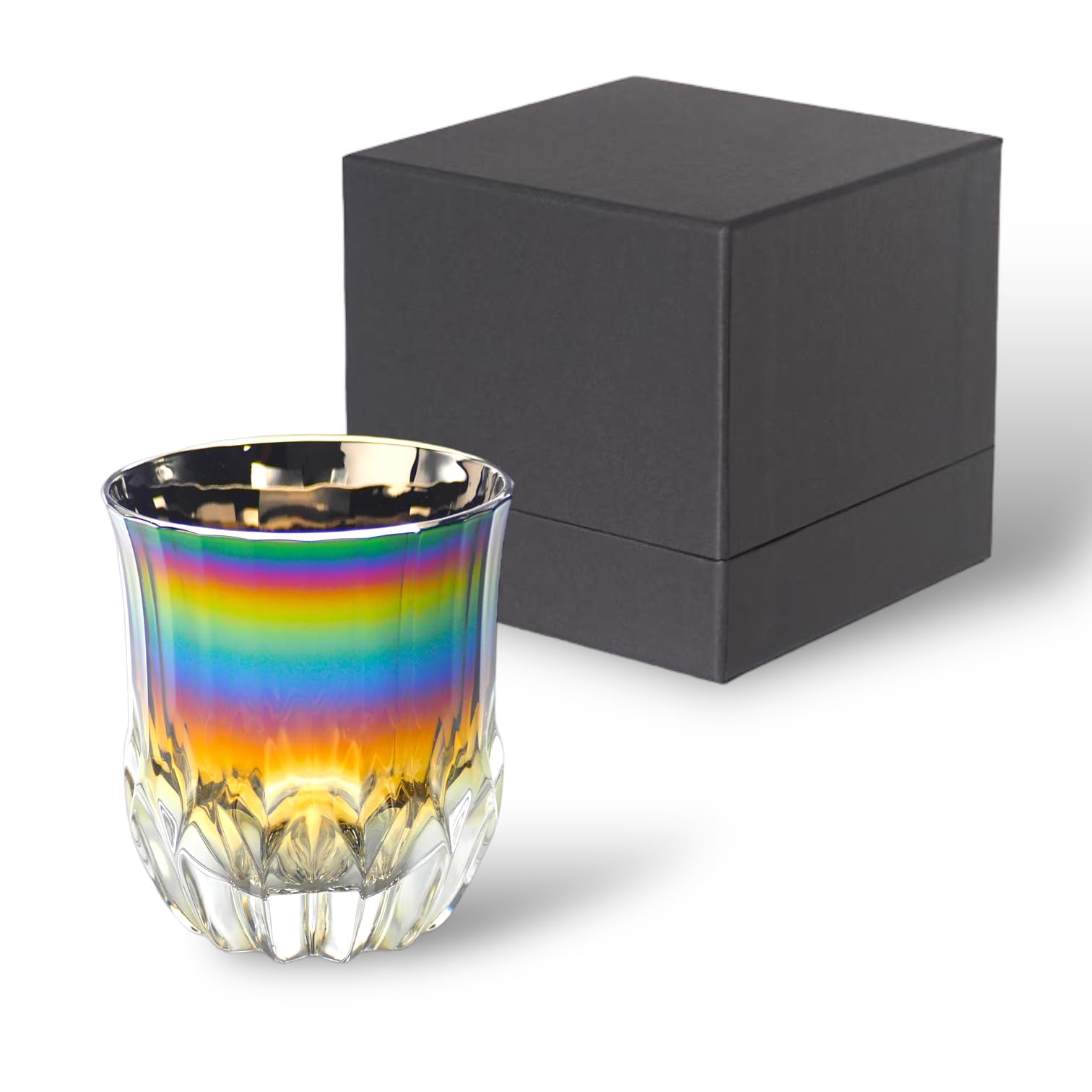 ［公式］PROGRESS（プログレス）日本製 宇宙開発技術と職人の手仕事から創られたグラス Succeed：Infinite 350ml 国産桐箱入り チタン クリスタルガラス ロックグラス タンブラタンブラー