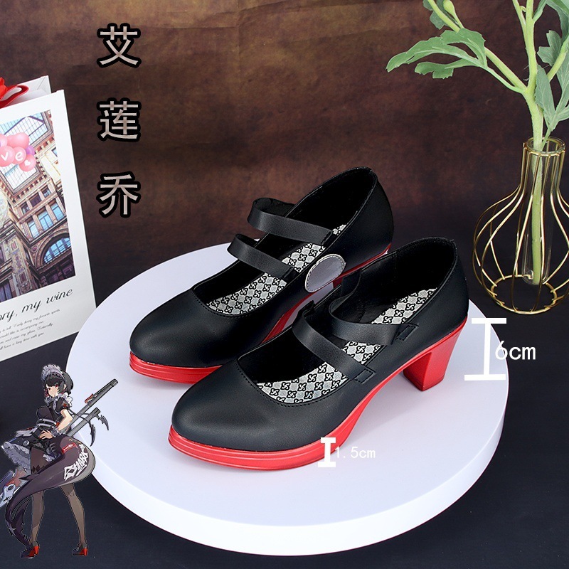 エレンジョーパリ靴少女ロリ漫画コミックショーサポートパフォーマンス婦人靴