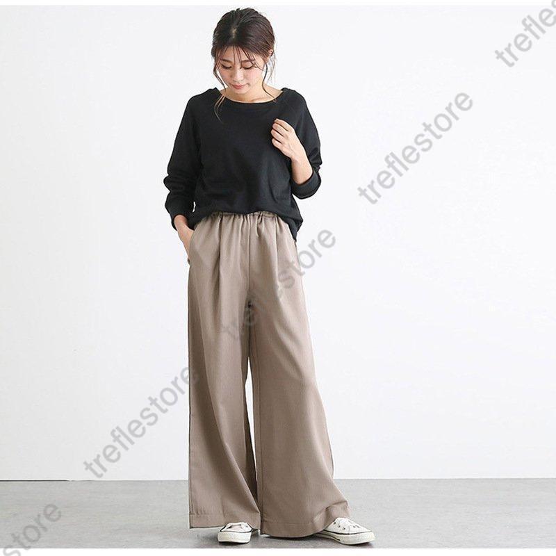 ワイドパンツ オルチャン レディース リネン スカーチョ ガウチョ スカンツ ズボン ウエストゴム 薄手 ポケット付き 着痩せ 春 夏 秋冬服 5,278円