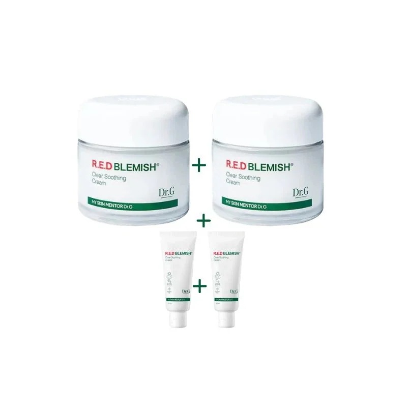 レッドブレミッシュクリアスージングクリーム 50ml 2個 + 10ml 2個 / 保湿 / 基礎 / スキンケア / セット / 韓国コスメ