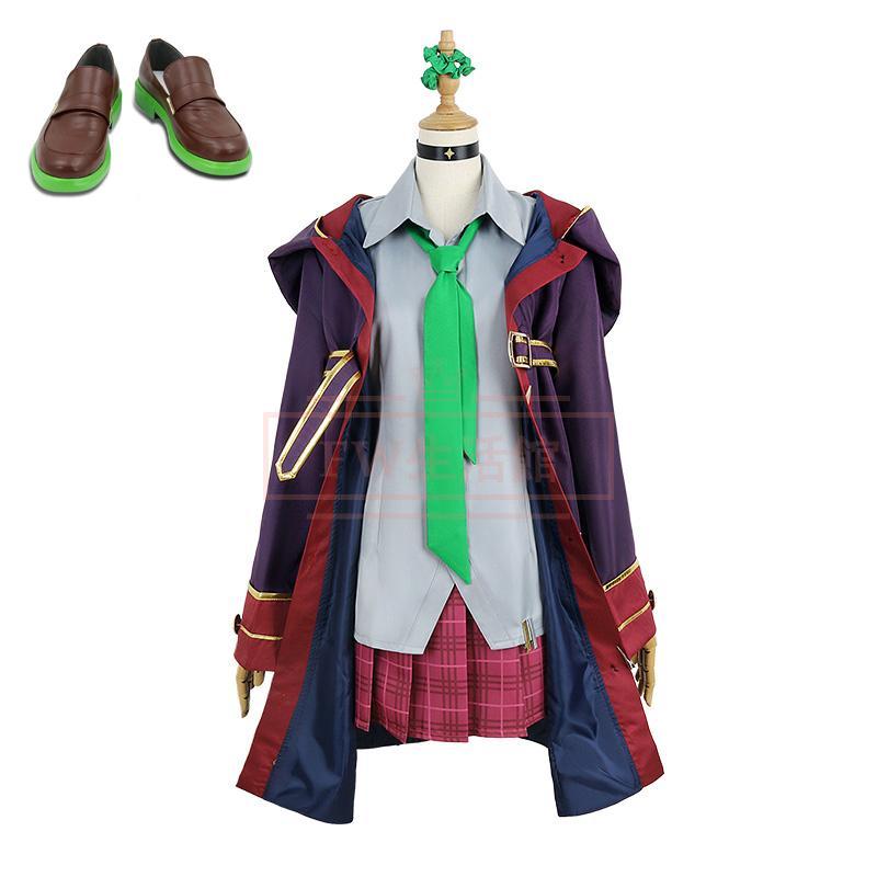 【新品開催 即納】プリンセスコネクト!Re:Dive 聖テレサ女学院 なかよし部 クロエ コスプレ衣装 靴 変装アニメ 演出服仮装
