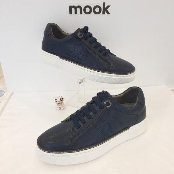 セーブゾーン01男性リアルパンチングバンド끈スニーカー 47-2301AB-8 (S27341197)