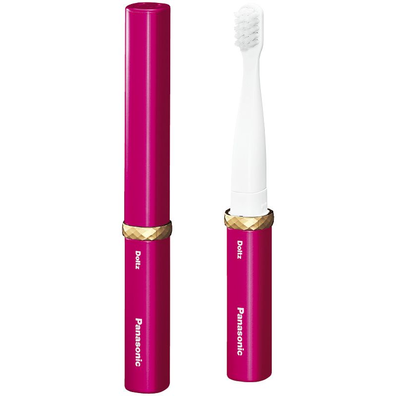 音波振動ハブラシ ポケットドルツ ルージュピンク EW-DS1C-RP