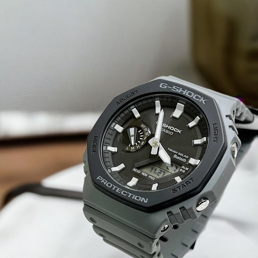 カシオ腕時計 ジーショック国内正規品 Urban utility series Bluetooth搭載 タフソーラー GA-B2100LUU-8AJF メンズ グレープレゼント 腕時計 ラッピング無