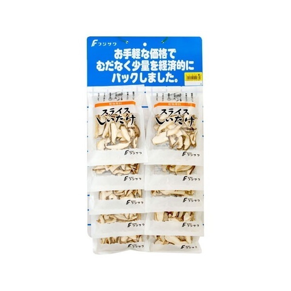 藤沢 スライス椎茸 カレンダー 10g x40 メーカー直送