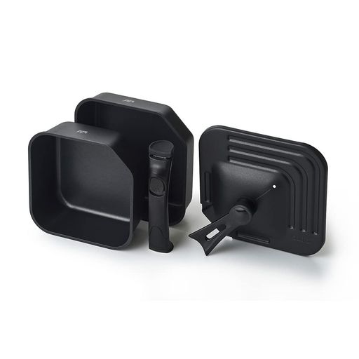 スマートフライパン SUTTO (スット) 4点セット 着脱式 IH対応 BK ドウシシャ