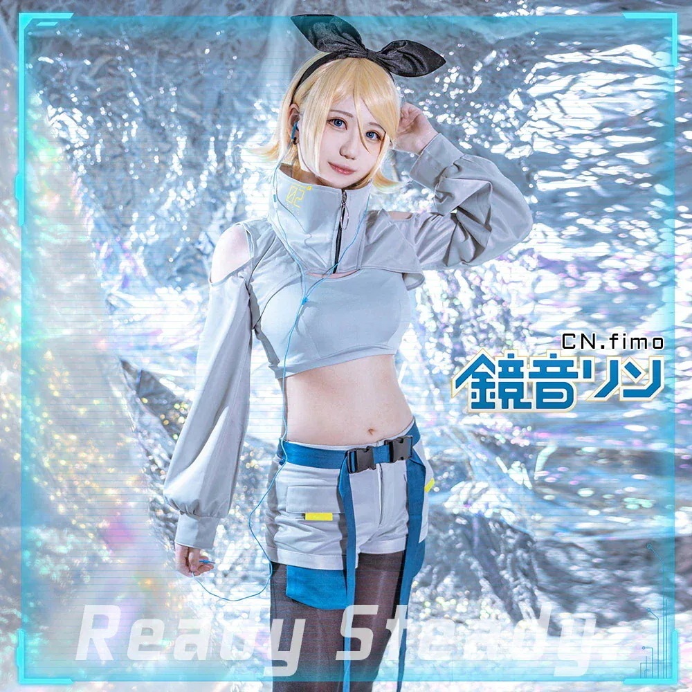 プロジェクトセカイ カラフルステージ！　プロセカ　Ready Steady　鏡音リン　コスプレ衣装期間限定30％