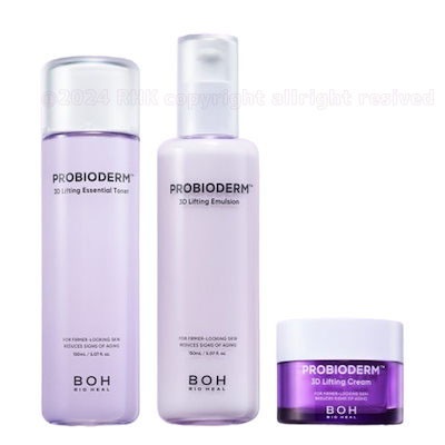 【スキンケア企画セット】韓国人気 プロバイオダム 3D スキンケア 2点セット トナー150ml + エマルジョン150ml + クリーム15ml