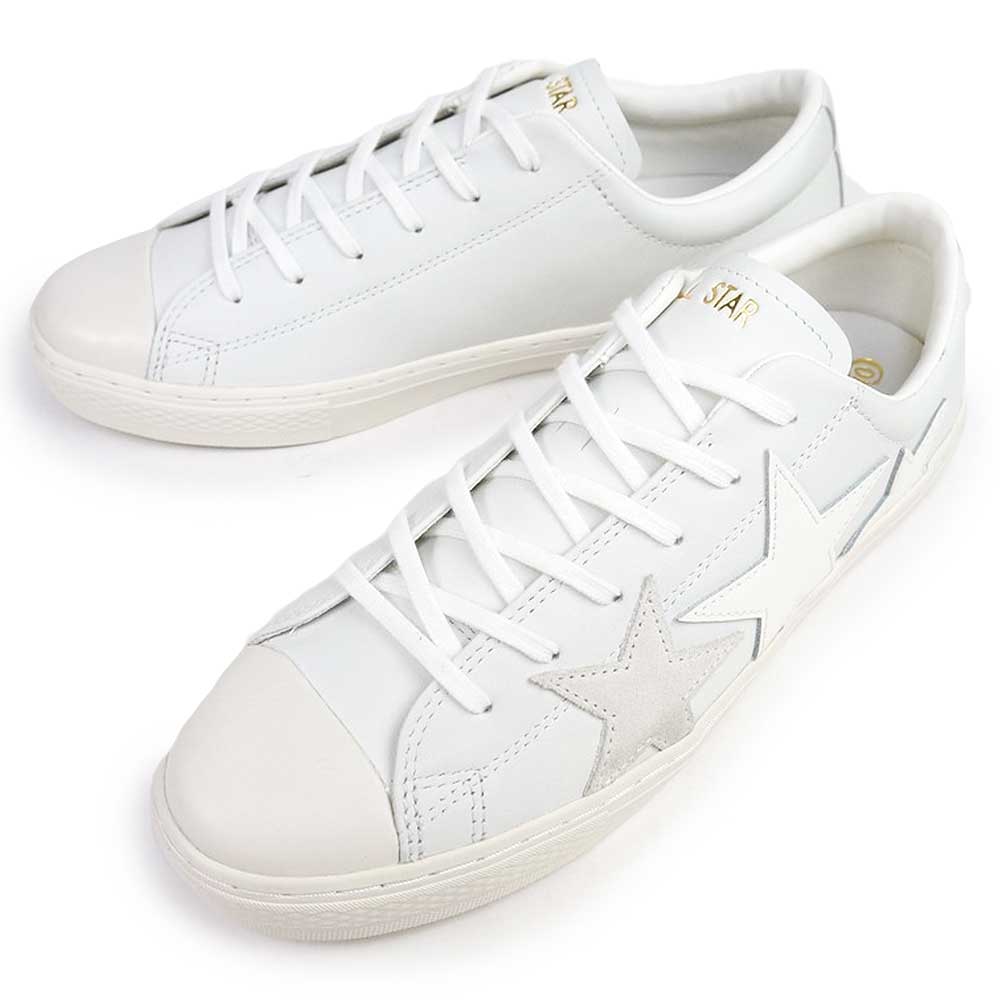 オールスター クップ トリオスター OX メンズ レディース スニーカー スノーホワイト レザースニーカー